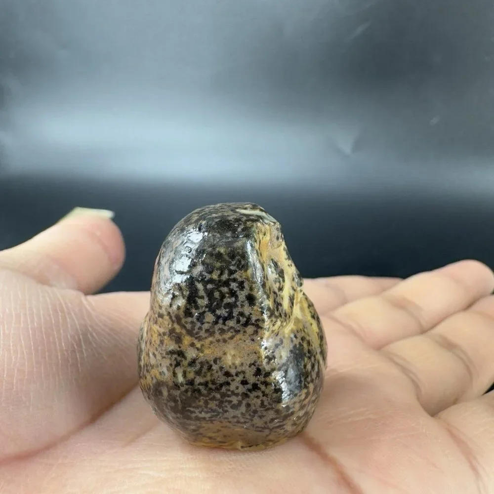 Vintage Otagiri Ceramic Speckled Glaze Stoneware Miniature Ceramic Figurine VTG‎
